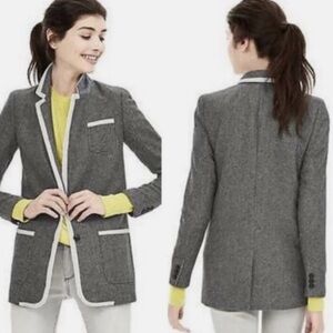 Banana Republic Wool Blend Jacket Blazer Size Petite 10